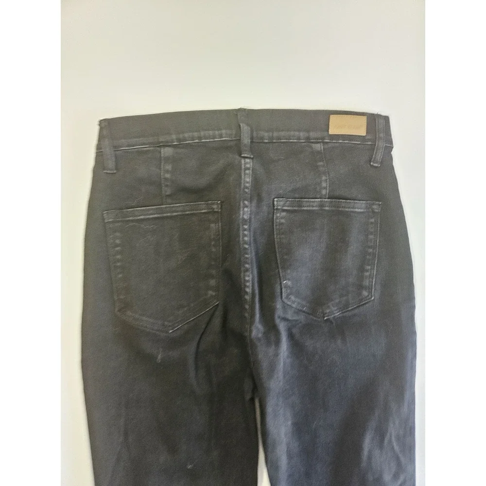 Judy Blue Jeans Womens Size 9/29 Pull On Super Black Cowbell Leg Opening - Picture 9 of 11